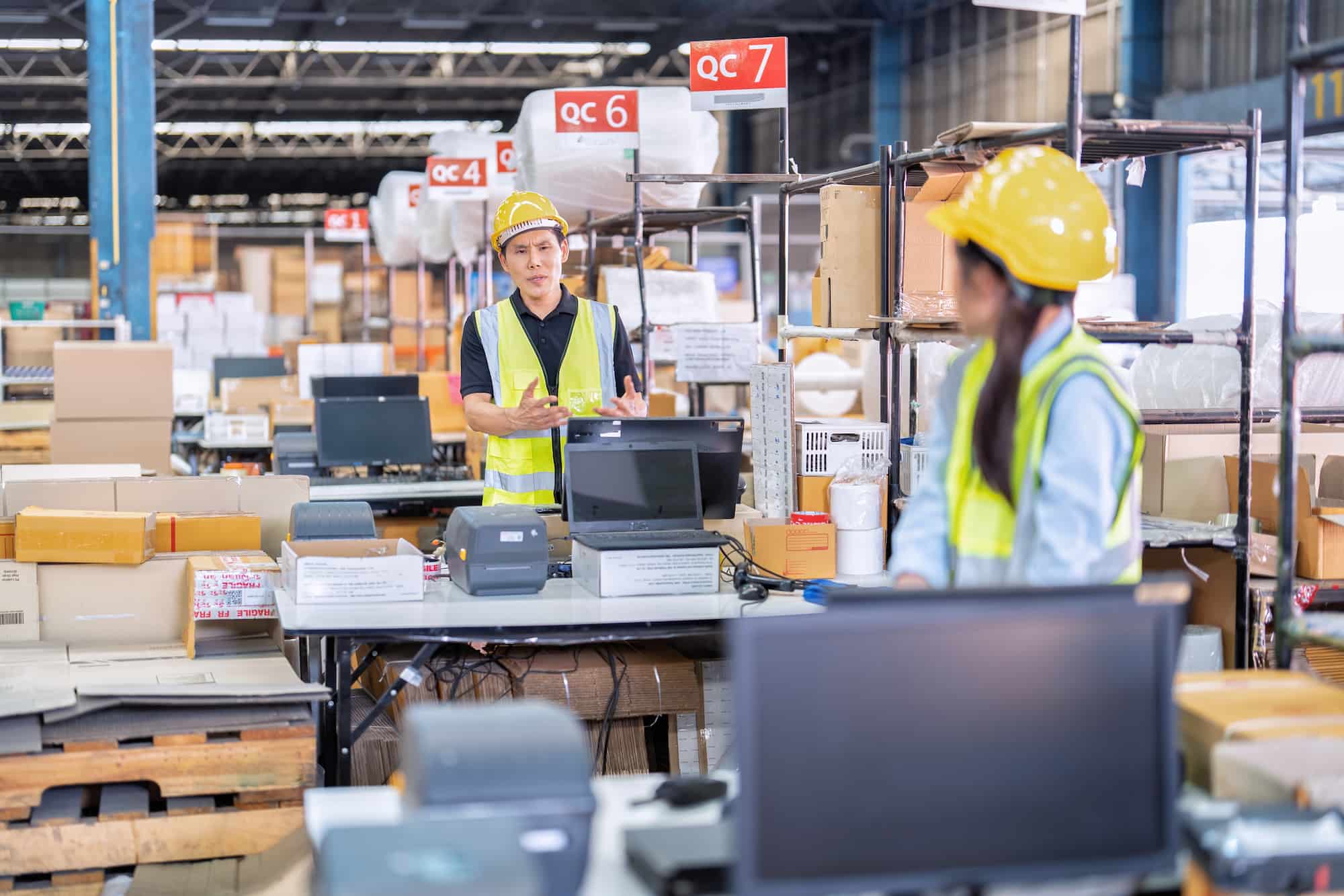 Logistics operations centre